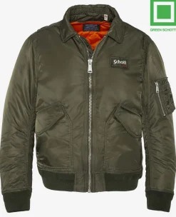 Schott CWU Bomber Jacket  Army Khaki