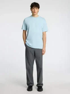 Selected Homme Colman Tee Winter Sky