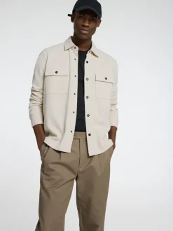 Selected Homme Jackie Sweat Jacket  Oatmeal