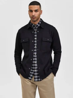 Selected Homme Jackie Sweat Jacket Black