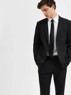Selected Homme Liam Flex Blazer Black