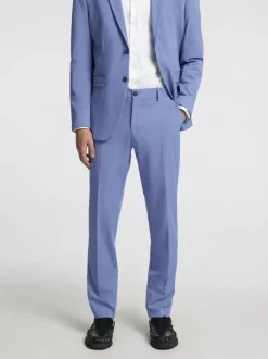 Selected Homme Liam Trousers Light Blue