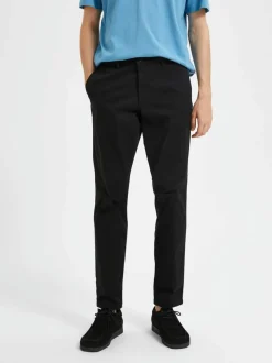 Selected Homme New Miles Slim Flex Pant Black