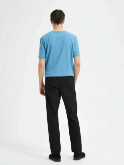 Selected Homme New Miles Slim Flex Pant Black
