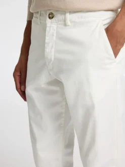 Selected Homme New Miles Slim Flex Pant Cloud Dancer