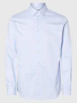 Selected Homme Performance Shirt Light Blue