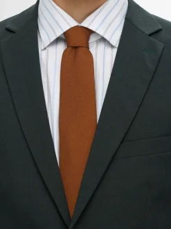Selected Homme Plain Wool Tie Wood Thrush