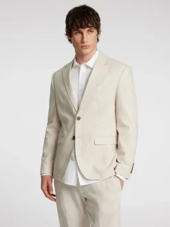 Selected Homme Regular Malik Sun Blazer Oatmeal