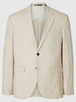 Selected Homme Regular Malik Sun Blazer Oatmeal