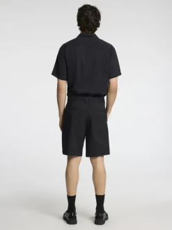 Selected Homme Regular-Nico Press Chino Shorts Black