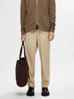 Selected Homme Tapered Leroy Pleat Pants Incence