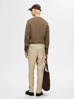 Selected Homme Tapered Leroy Pleat Pants Incence