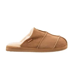 Shepherd Allan slippers Antique Cognac