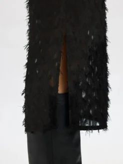 Slfmarion Midi Skirt Black