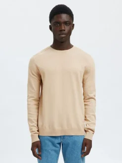 Slhberg Berg Crew Neck Oatmeal