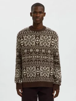 Slhholger Jaquard Knit Delicioso