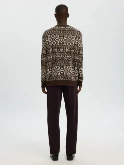 Slhholger Jaquard Knit Delicioso