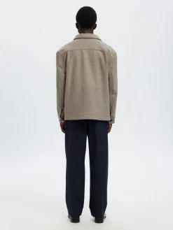 Slhmitch Wool Blend Shacket