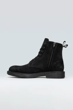 Sneaky Steve Ben Suede Shoe Black