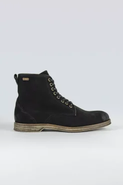 Sneaky Steve Boxxie Suede Boots Black