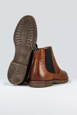 Sneaky Steve Risty Leather Shoes Cognac Texas