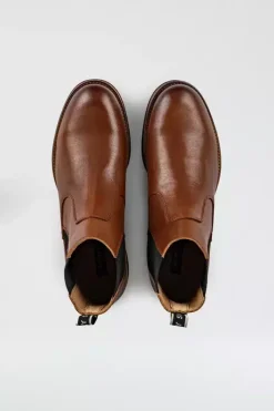 Sneaky Steve Risty Leather Shoes Cognac Texas