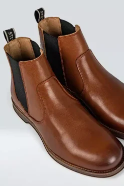 Sneaky Steve Risty Leather Shoes Cognac Texas