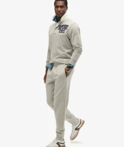 Superdry Essential Logo Joggers Varsity Grey Grindle