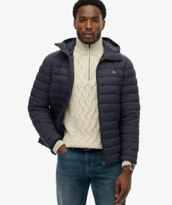 Superdry Hooded Fuji Lite Jacket Eclipse Navy