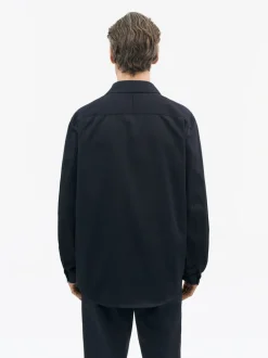 Tiger of Sweden Alberio PP Tailored Overshirt Dark Blue