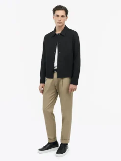 Tiger of Sweden Barnaby Relaxed-fit Linen Shirt Black