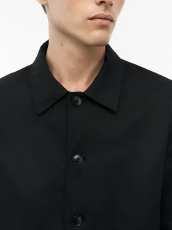 Tiger of Sweden Barnaby Relaxed-fit Linen Shirt Black