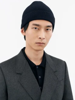 Tiger of Sweden Caldu Beanie Dark Blue