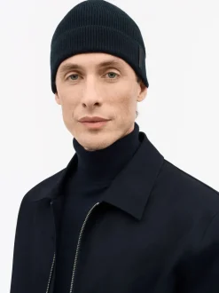 Tiger of Sweden Caldu Beanie Dark Blue