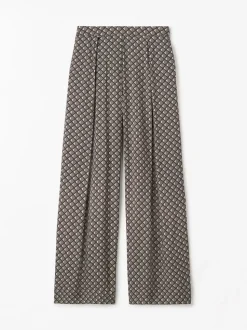 Tiger  of Sweden Cora Printed Draped Trousers
