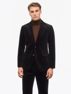 Tiger of Sweden Ease Slim Velvet Jacket Black