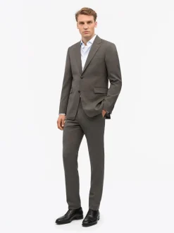 Tiger of Sweden Justin Semi Slim-Fit Jacket Dark Brown