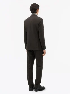 Tiger of Sweden Justin Slim-Fit Wool Jacket Dark Brown