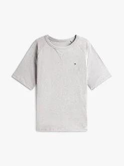 Tommy Hilfiger Essential Textured Lounge T-Shirt Light Grey Heather