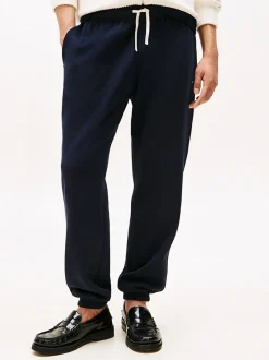 Tommy Hilfiger Fleece Cuffed Leg Joggers Navy Blue