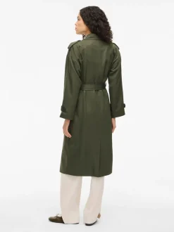 Viaddison Long Trenchcoat Deep Depths