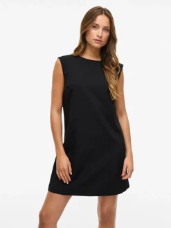 Vigery Short Dress Black