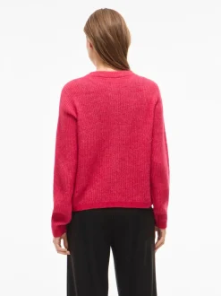 Vila Vilory O-Neck Ls Knit Cardigan Jazzy