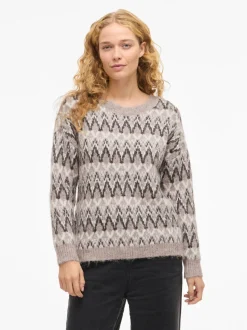 Vimargi Jacquard Knit Natural Melange
