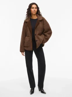 Vimelusa Teddy Jacket Fossil