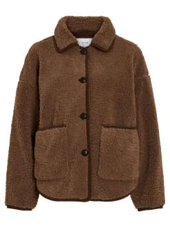 Vimelusa Teddy Jacket Fossil