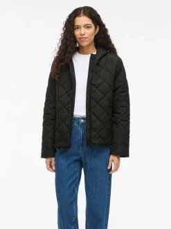 Viquila Hood Quilted Short Jacket