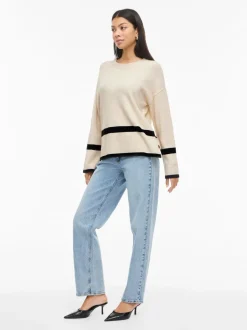 Viril Oversize O-neck Super Light Natural Melange