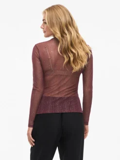 Viturno Funnelneck Top Fig