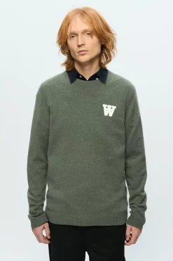 WWTay Lambswool Pullover Grape Leaf